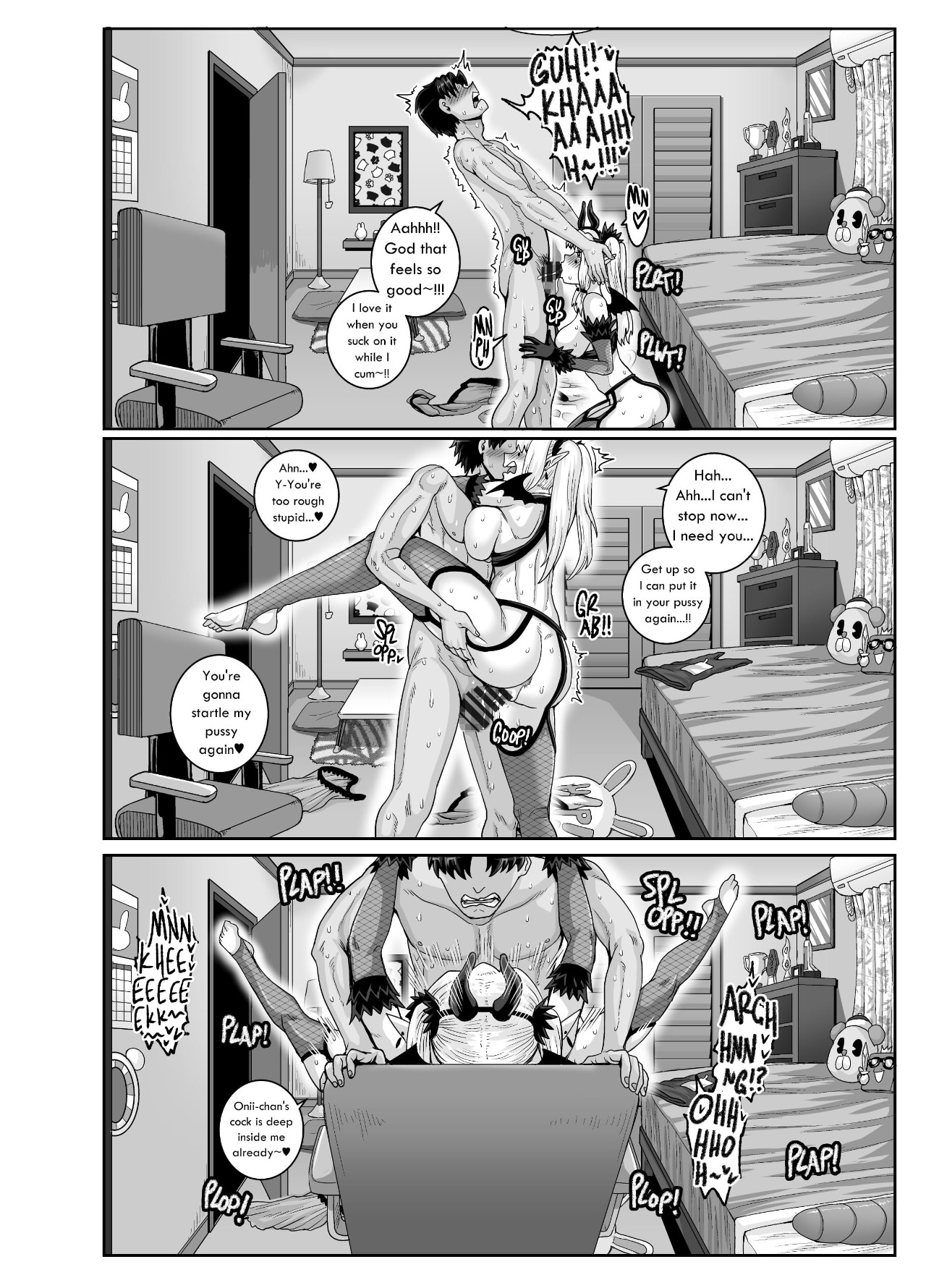 Annoying Sister Needs To Be Scolded!! Part 3 Porn Comic english 48