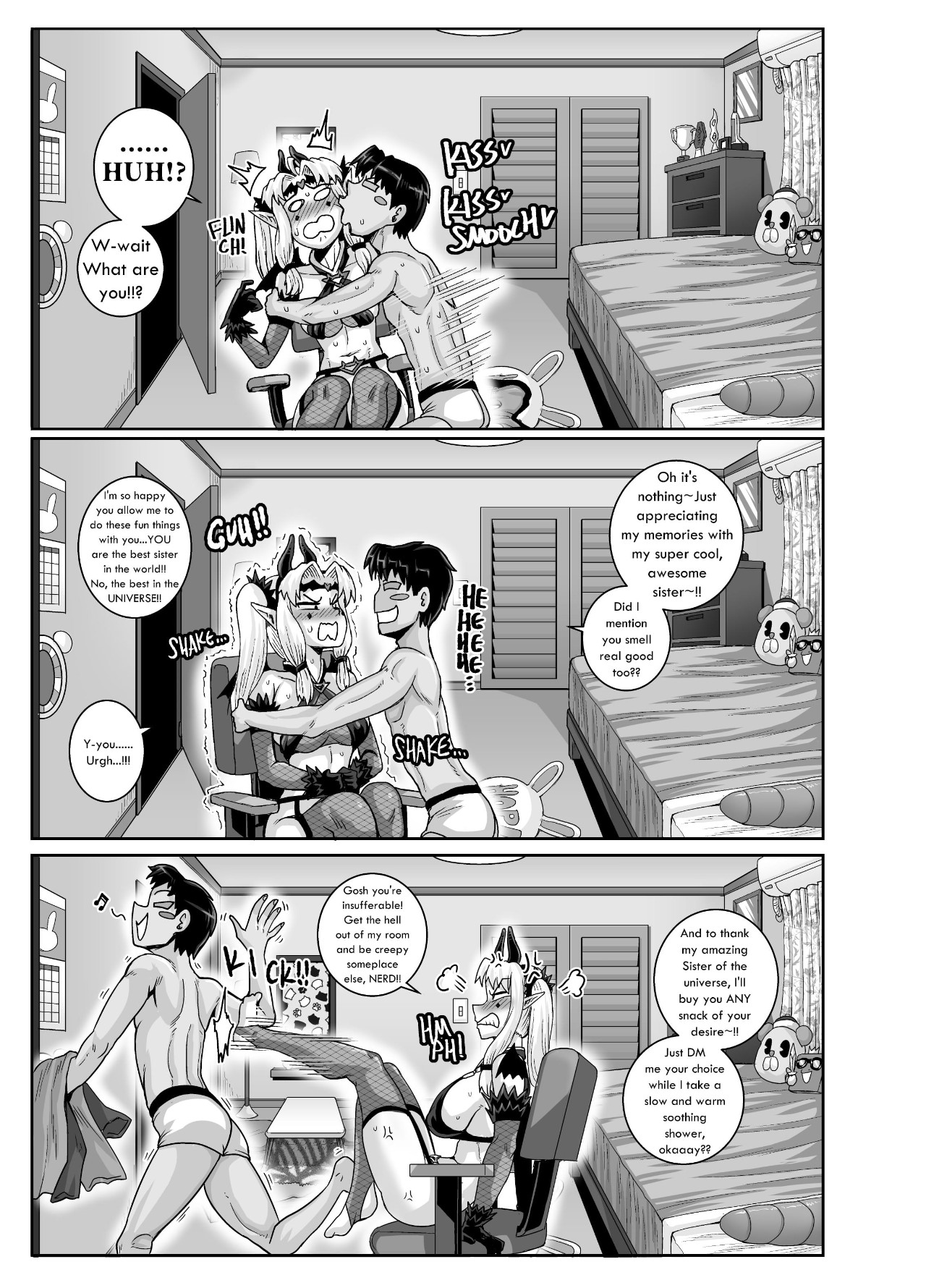 Annoying Sister Needs To Be Scolded!! Part 3 Porn Comic english 51