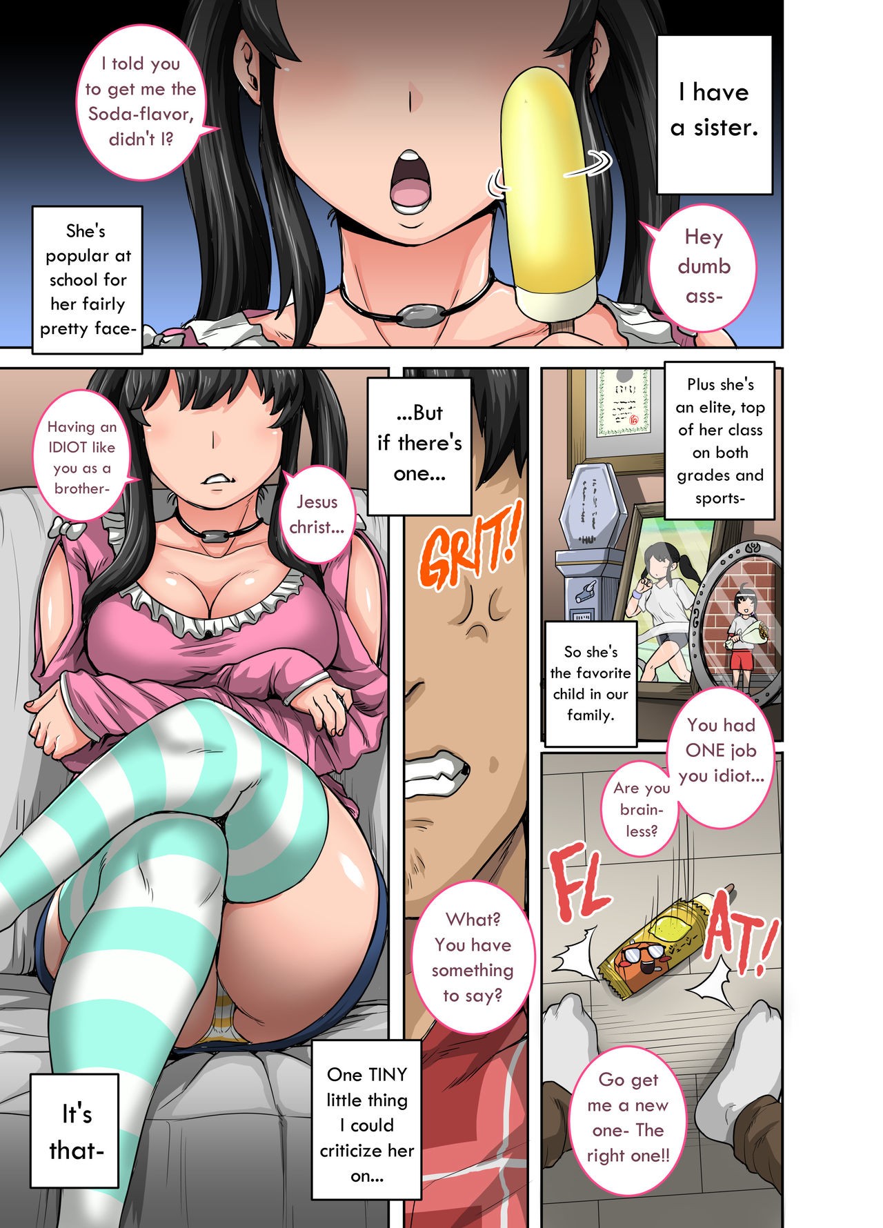 Annoying Sister Needs To Be Scolded!! Porn Comic english 03