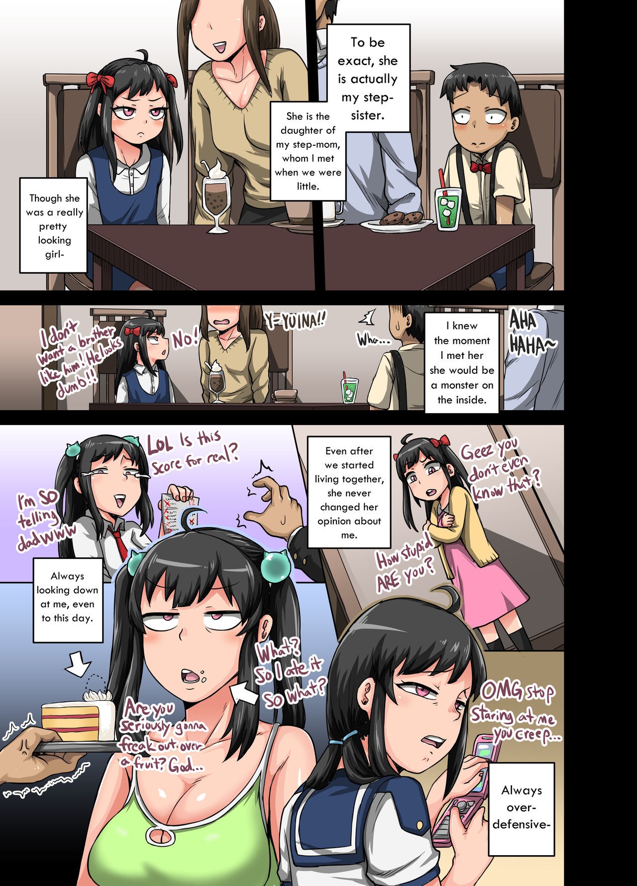 Annoying Sister Needs To Be Scolded!! Porn Comic english 05