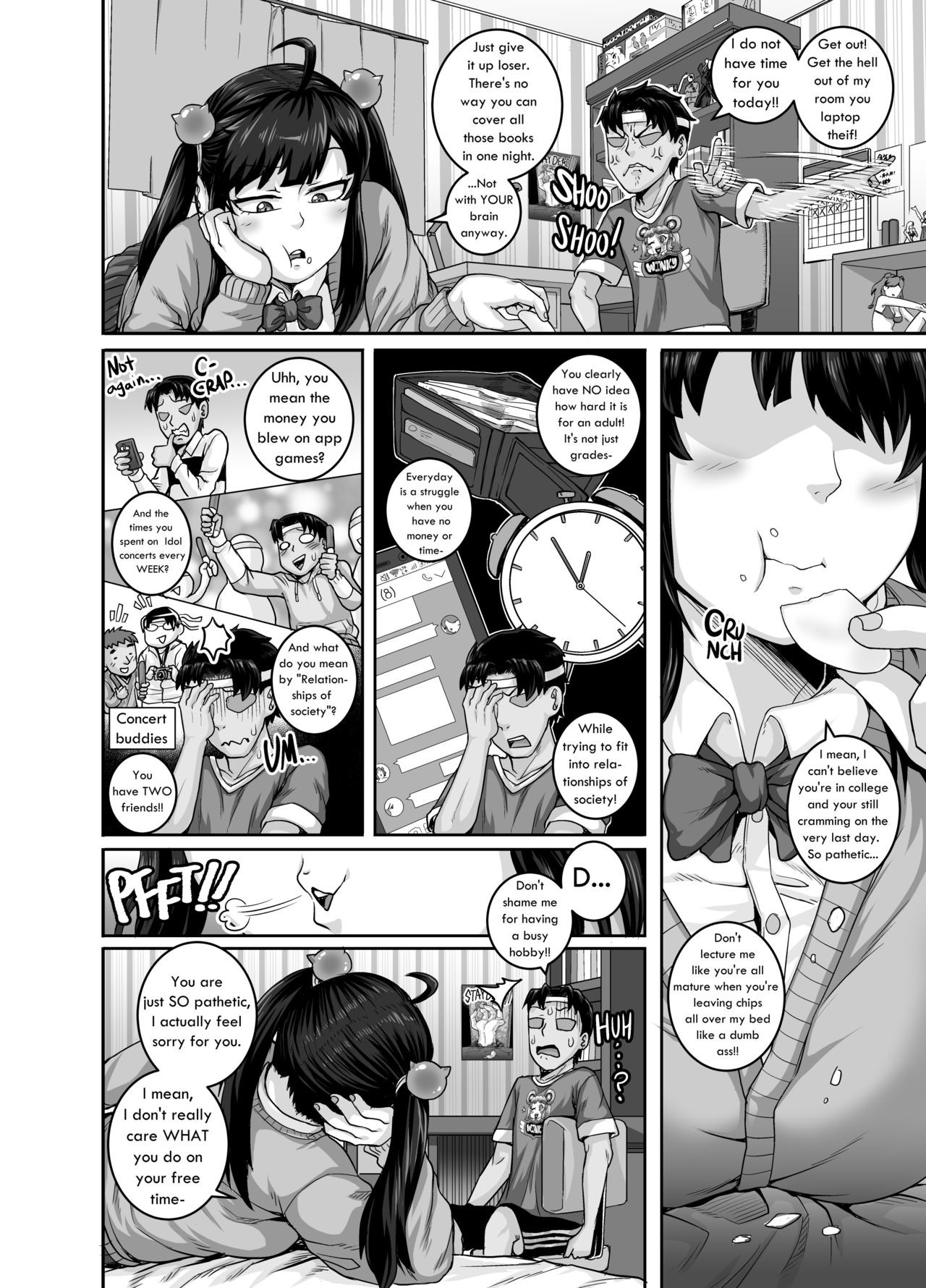 Annoying Sister Needs To Be Scolded!! Porn Comic english 14