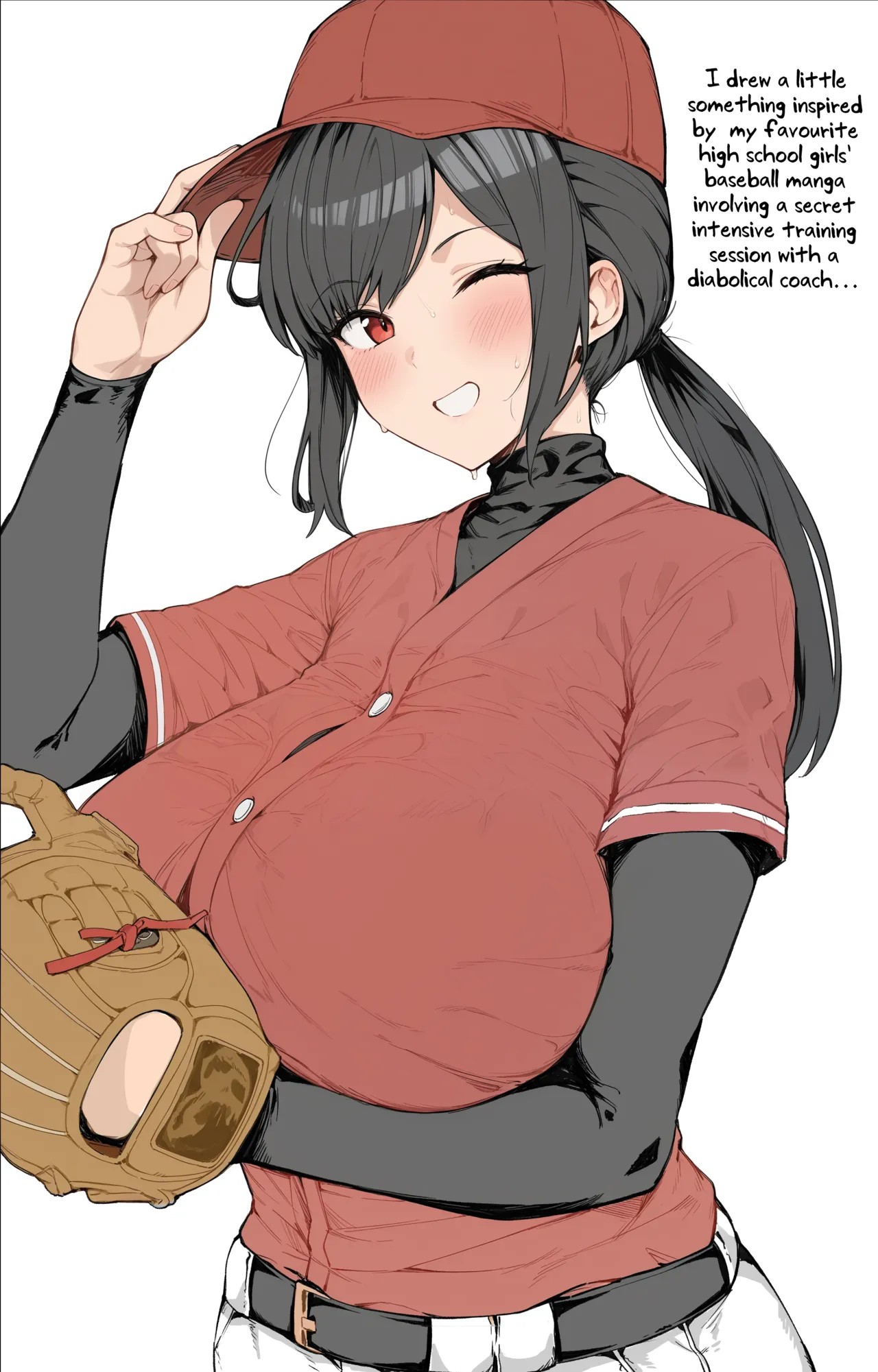 Baseball-Chan Loves Special Training Porn Comic english 08
