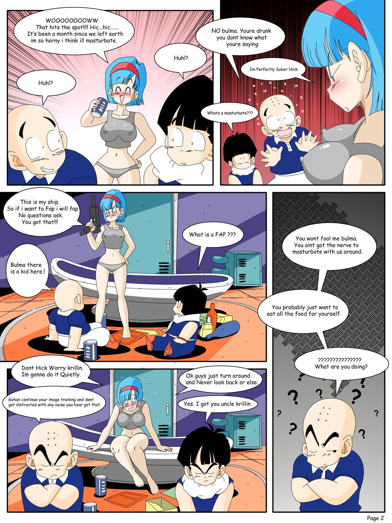 Bulma's Nightmare Porn Comic english 06