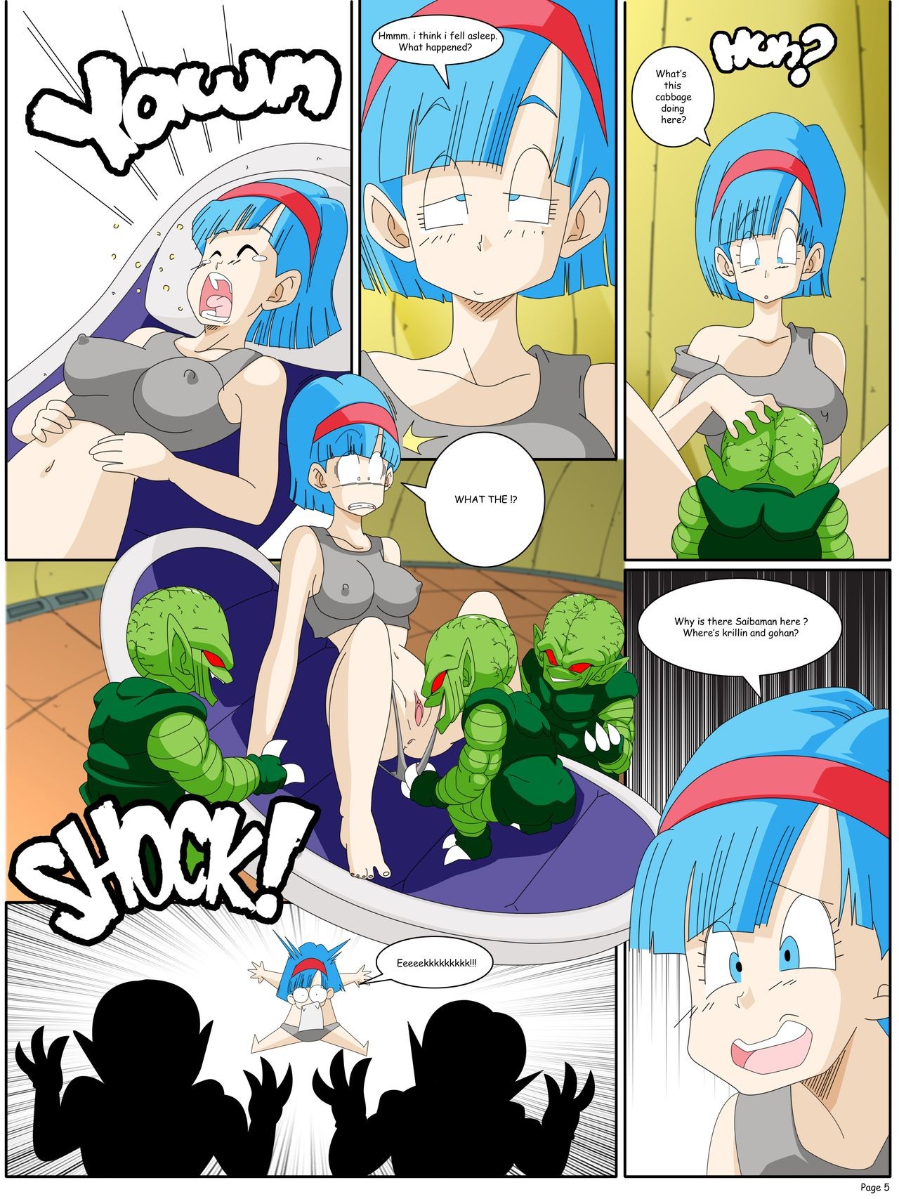 Bulma's Nightmare Porn Comic english 09