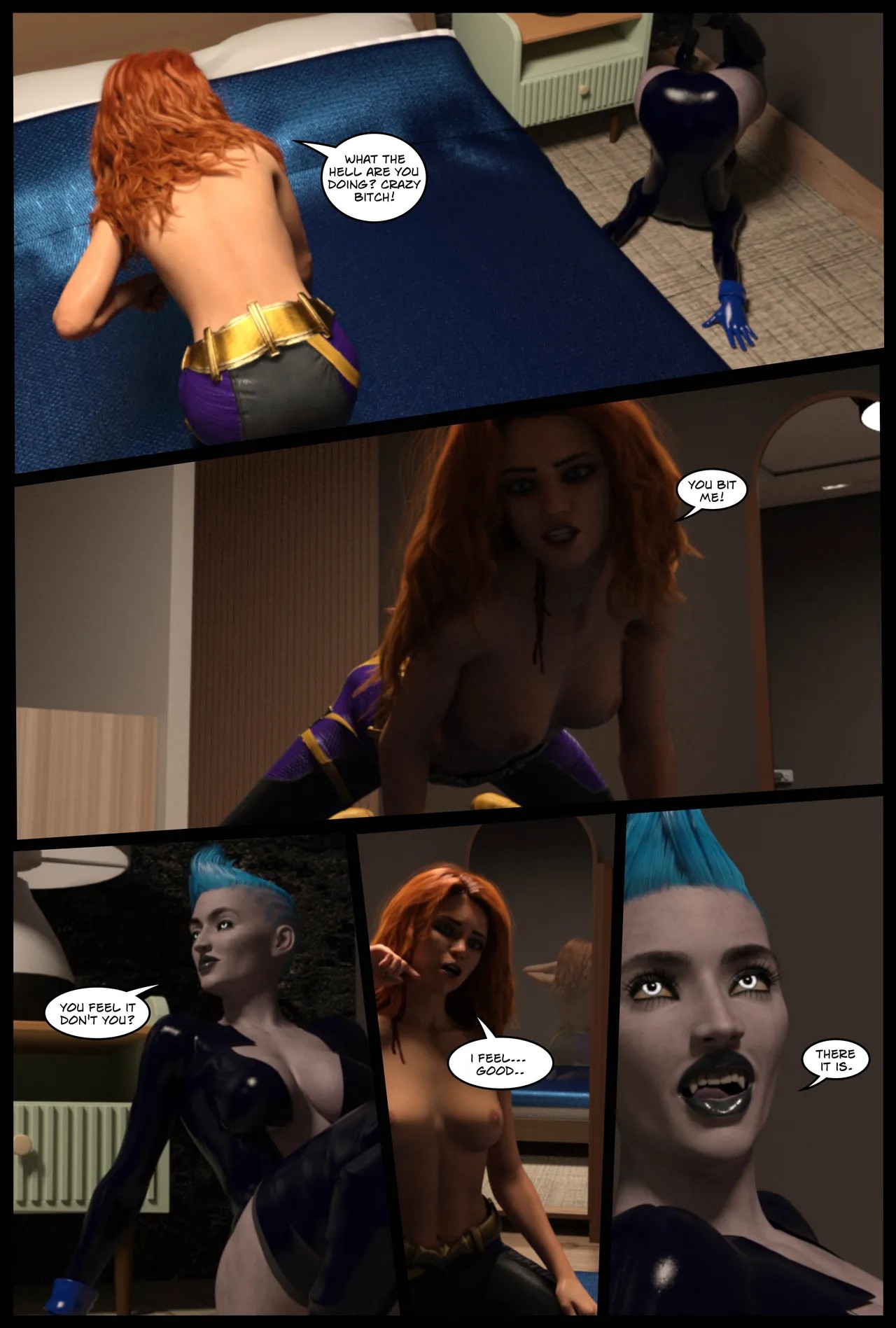 DC Vampires: Gotham Underworld Porn Comic english 36