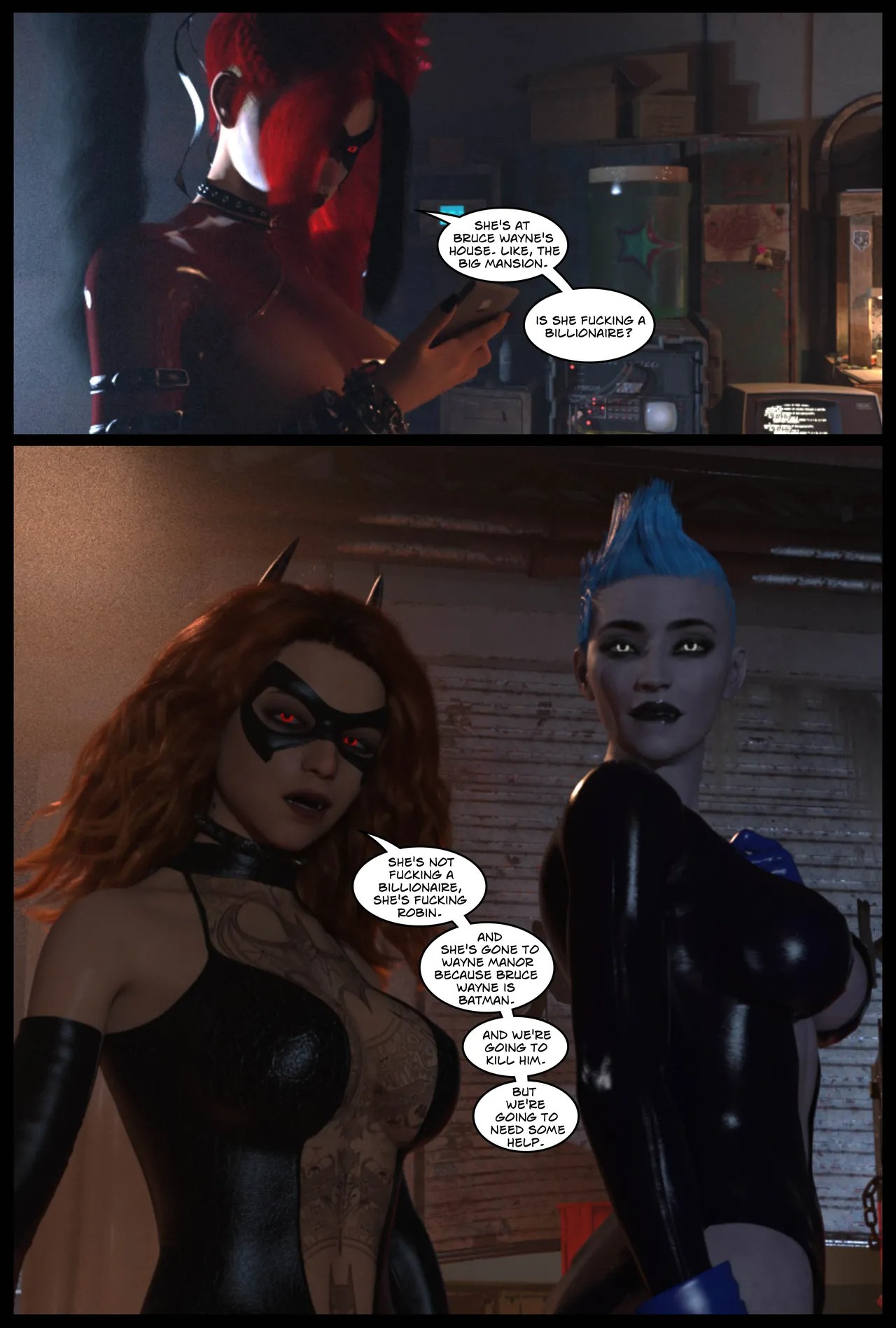 DC Vampires: Gotham Underworld Porn Comic english 66