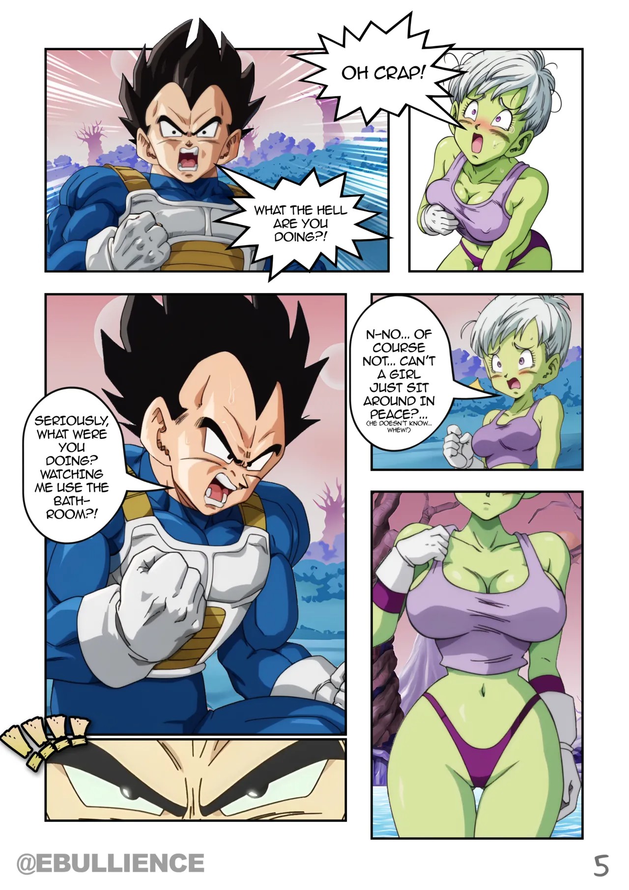 Dragon ball porn comics