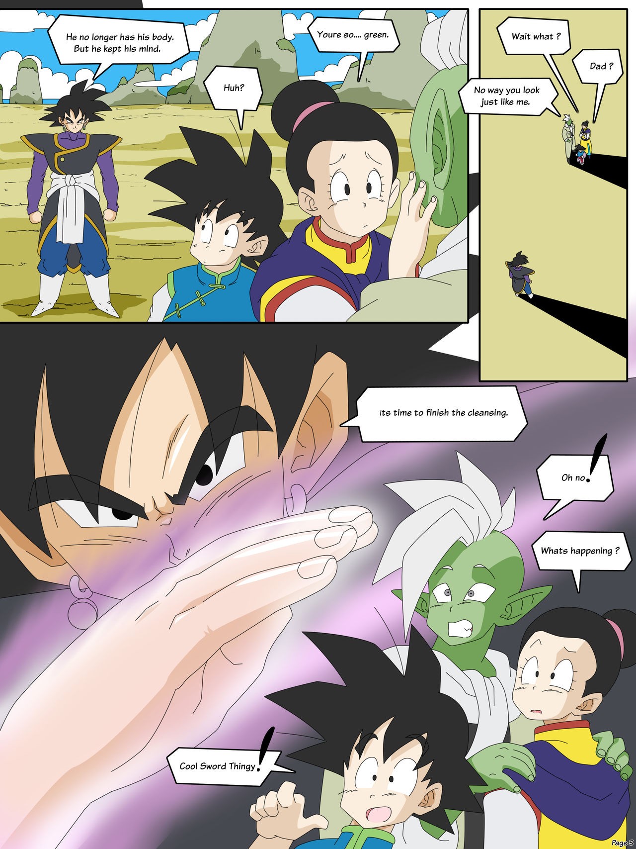 Dragon Ball Yamete: Zamasu's Ambition Porn Comic english 06