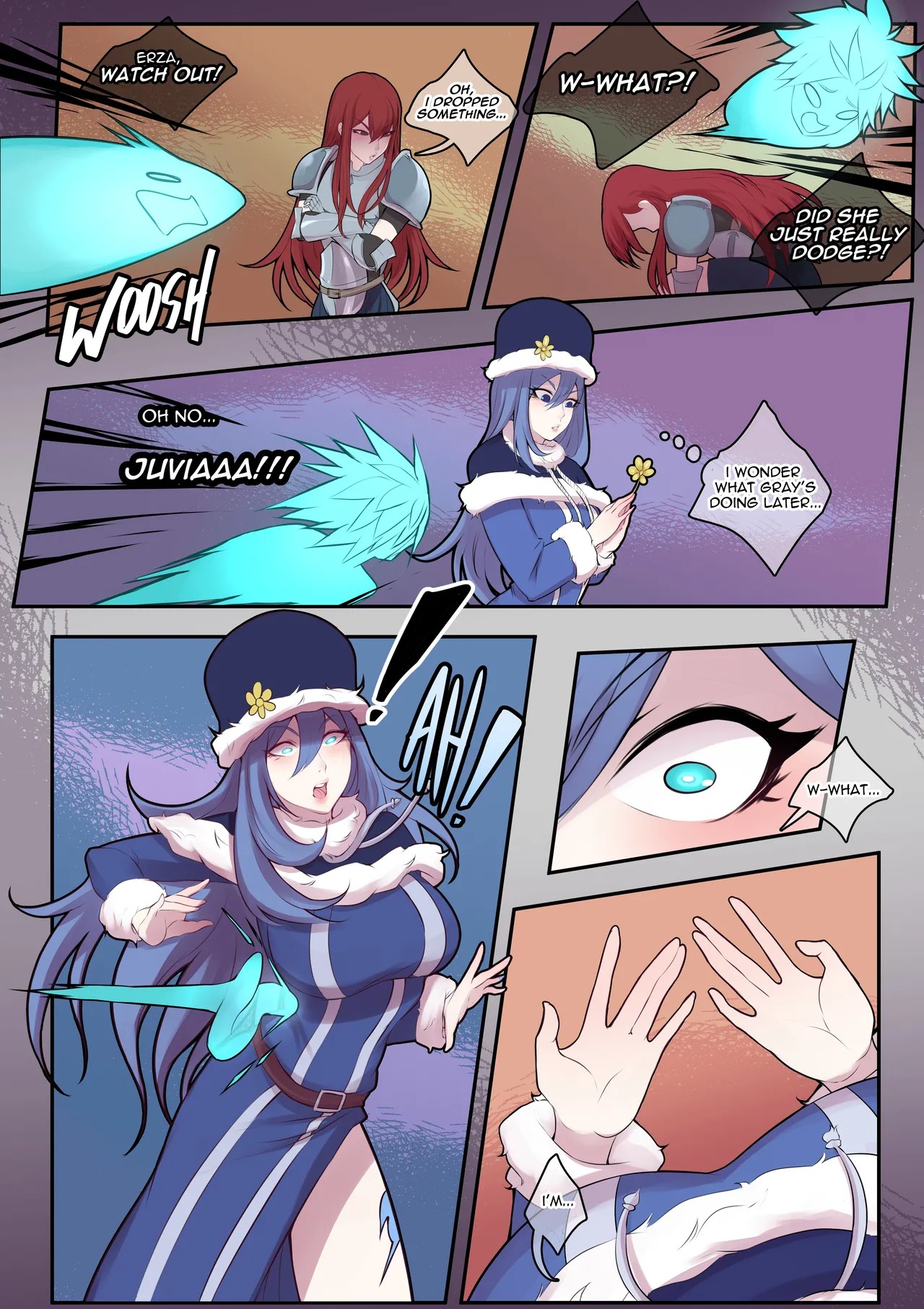 Enchant-Juvia! By Oznovx Porn Comic english 02