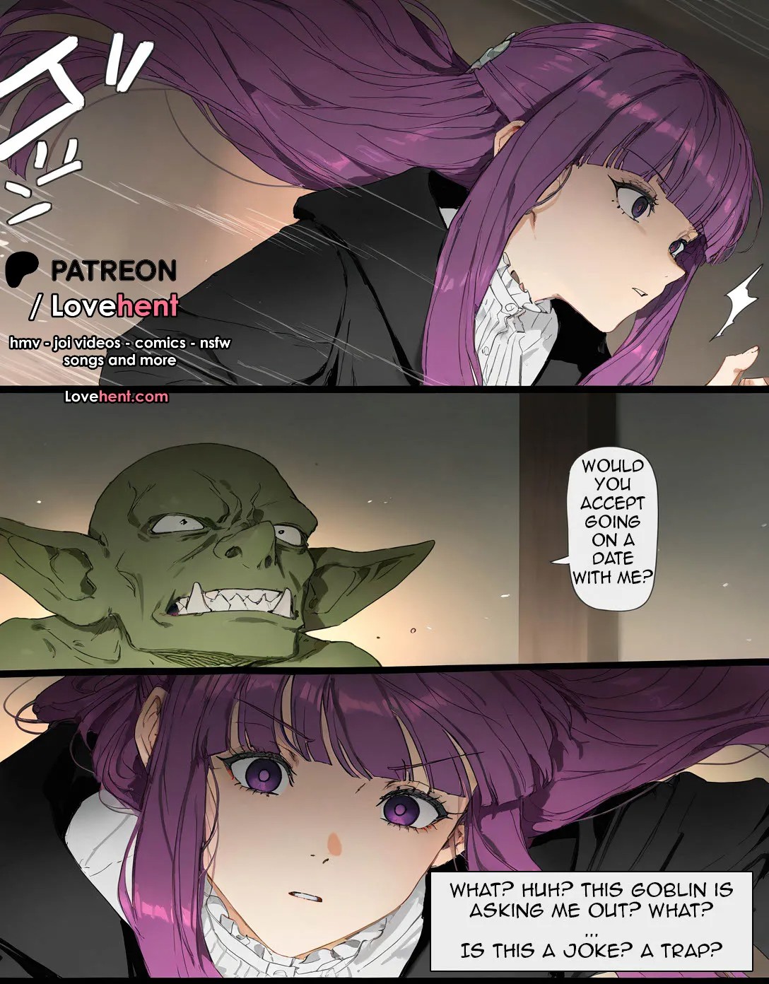 Fern X Goblins Porn Comic english 02