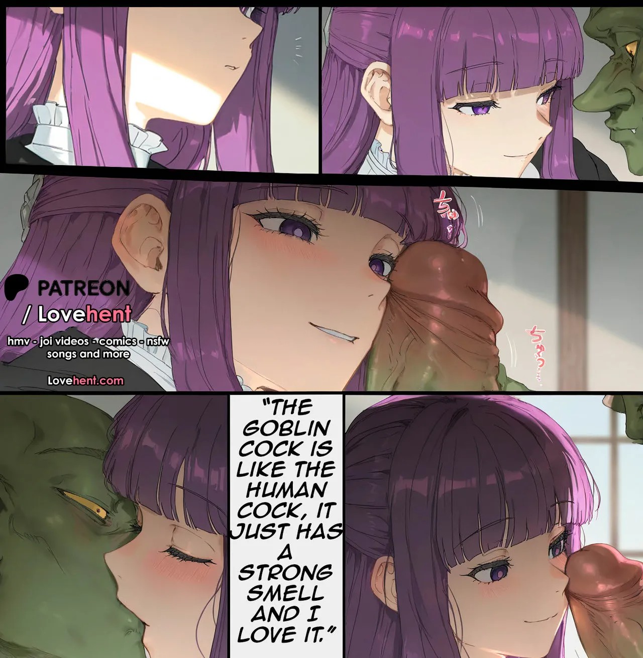 Fern X Goblins Porn Comic english 07