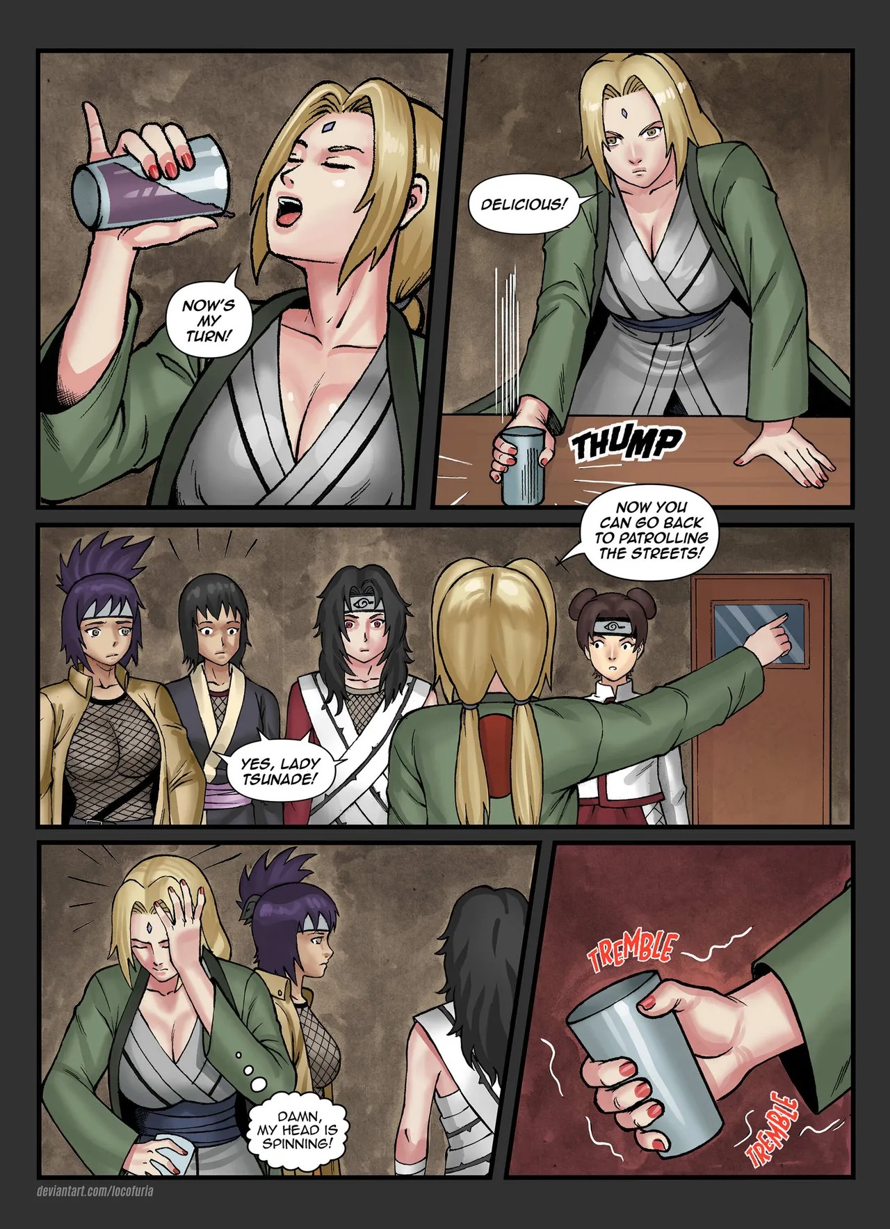 Futa Jutsu Part 2 Porn Comic english 07