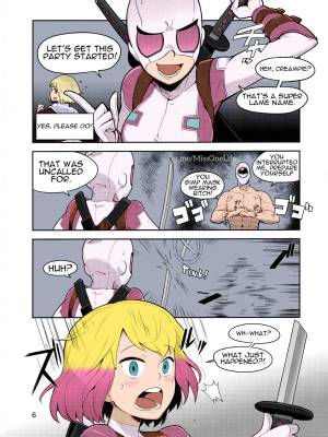 Gwenpool (Jumping Into an Indecent World) Porn Comic english 06