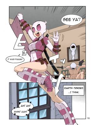 Gwenpool (Jumping Into an Indecent World) Porn Comic english 19