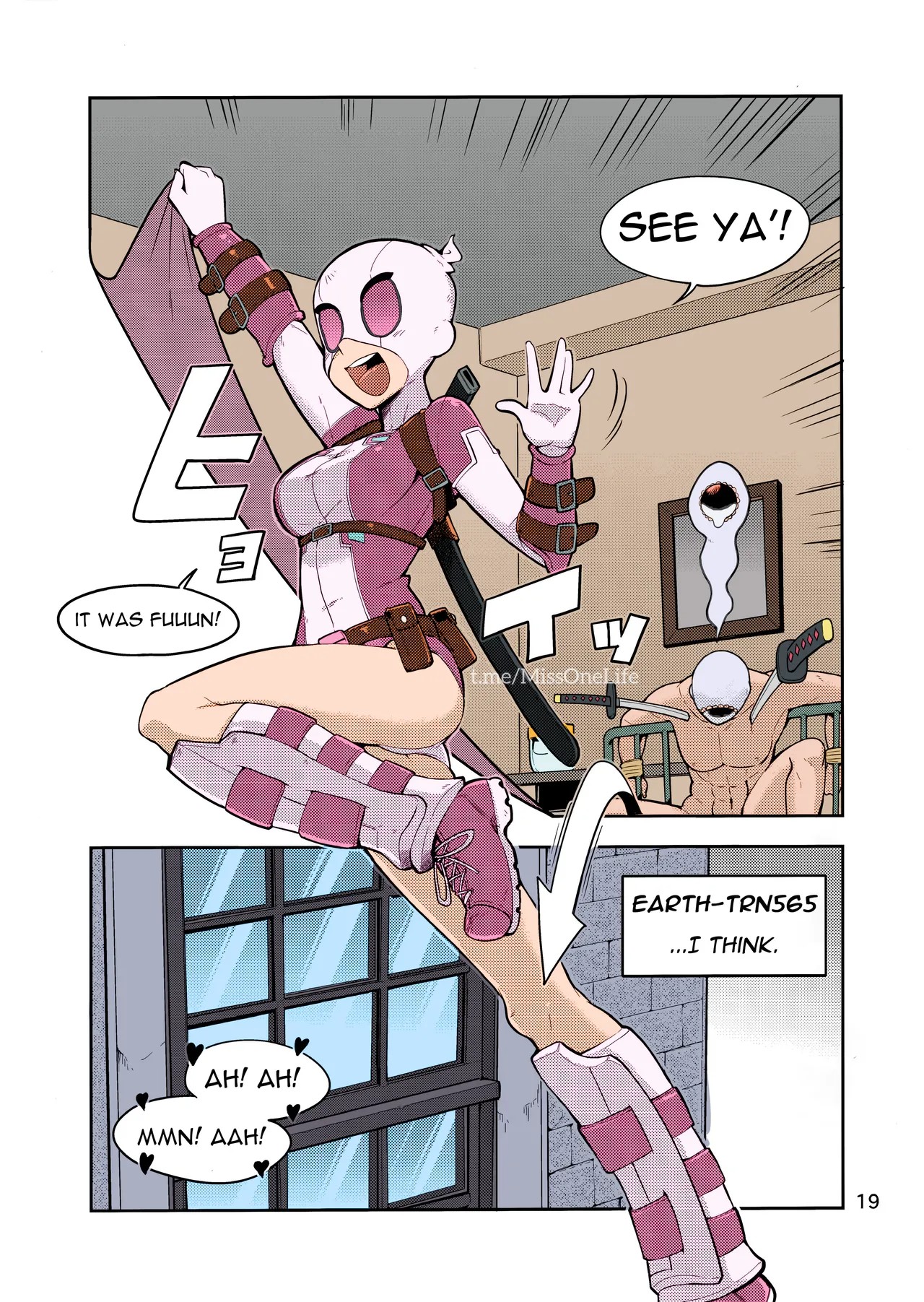 Gwenpool (Jumping Into an Indecent World) Porn Comic english 19