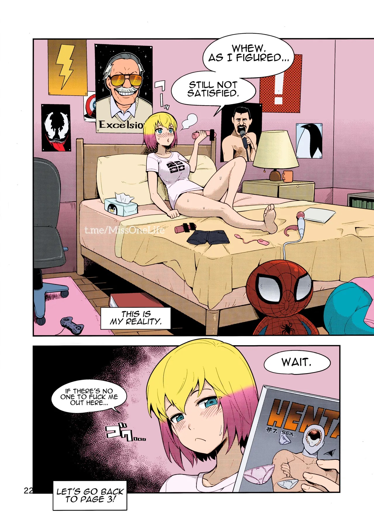 Gwenpool (Jumping Into an Indecent World) Porn Comic english 22