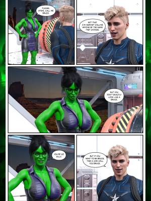 Hulk: Bustier Part 5 Porn Comic english 21