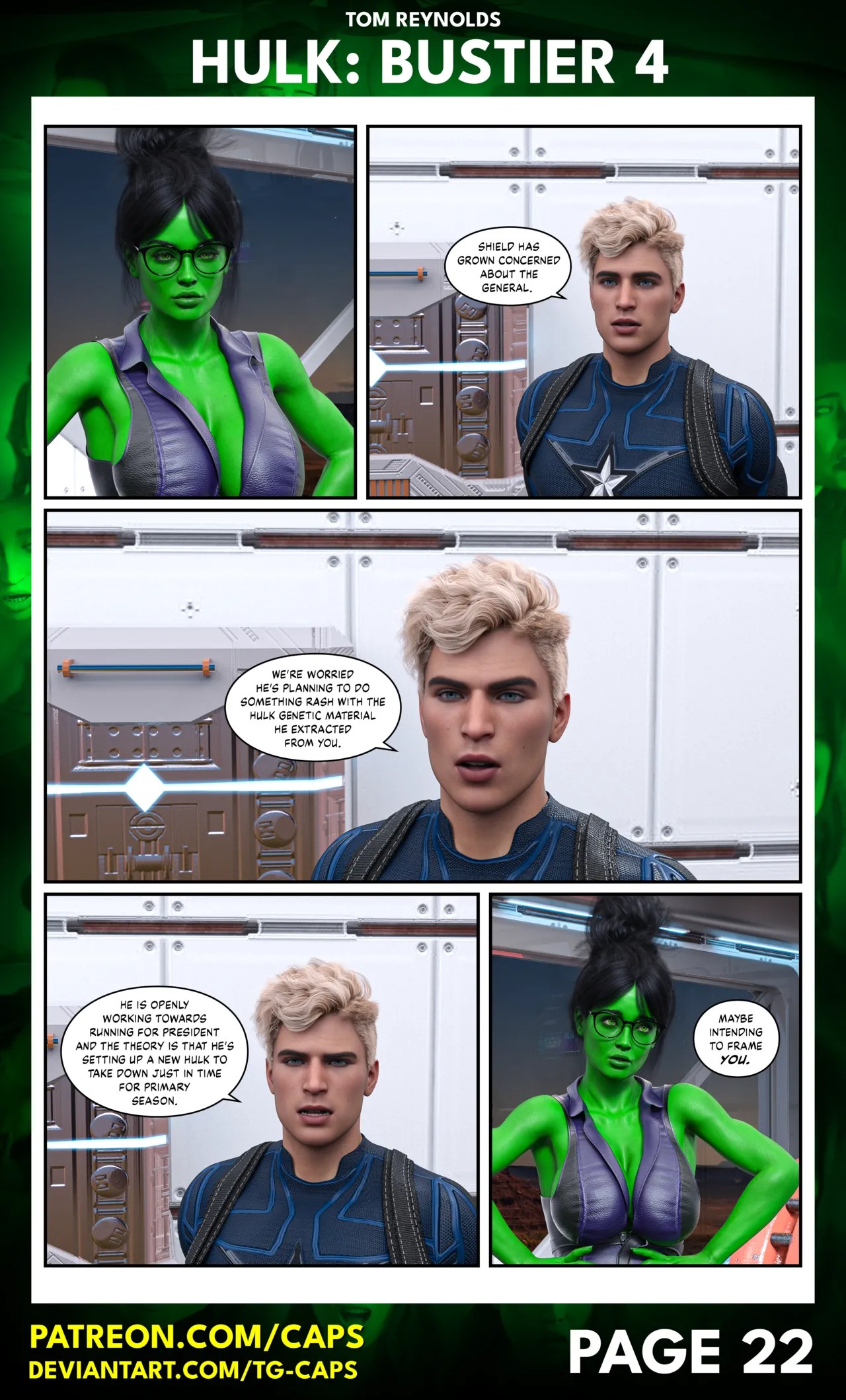 Hulk: Bustier Part 5 Porn Comic english 22