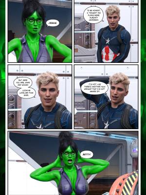 Hulk: Bustier Part 5 Porn Comic english 23