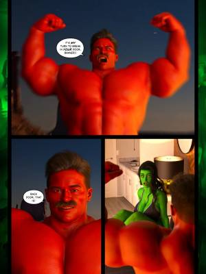 Hulk: Bustier Part 5 Porn Comic english 28