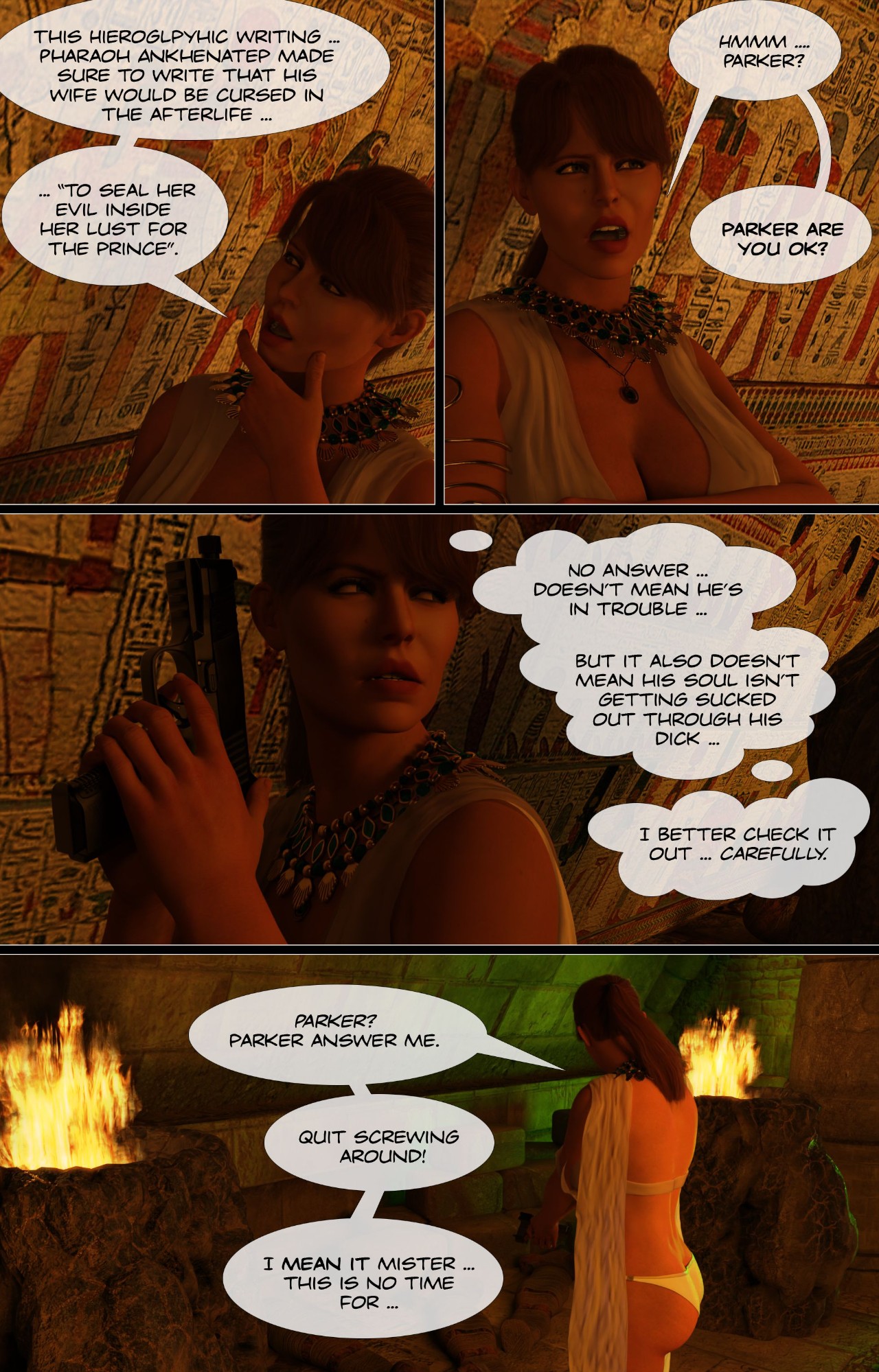 I Want My Mummy By Garak3D Porn Comic english 139