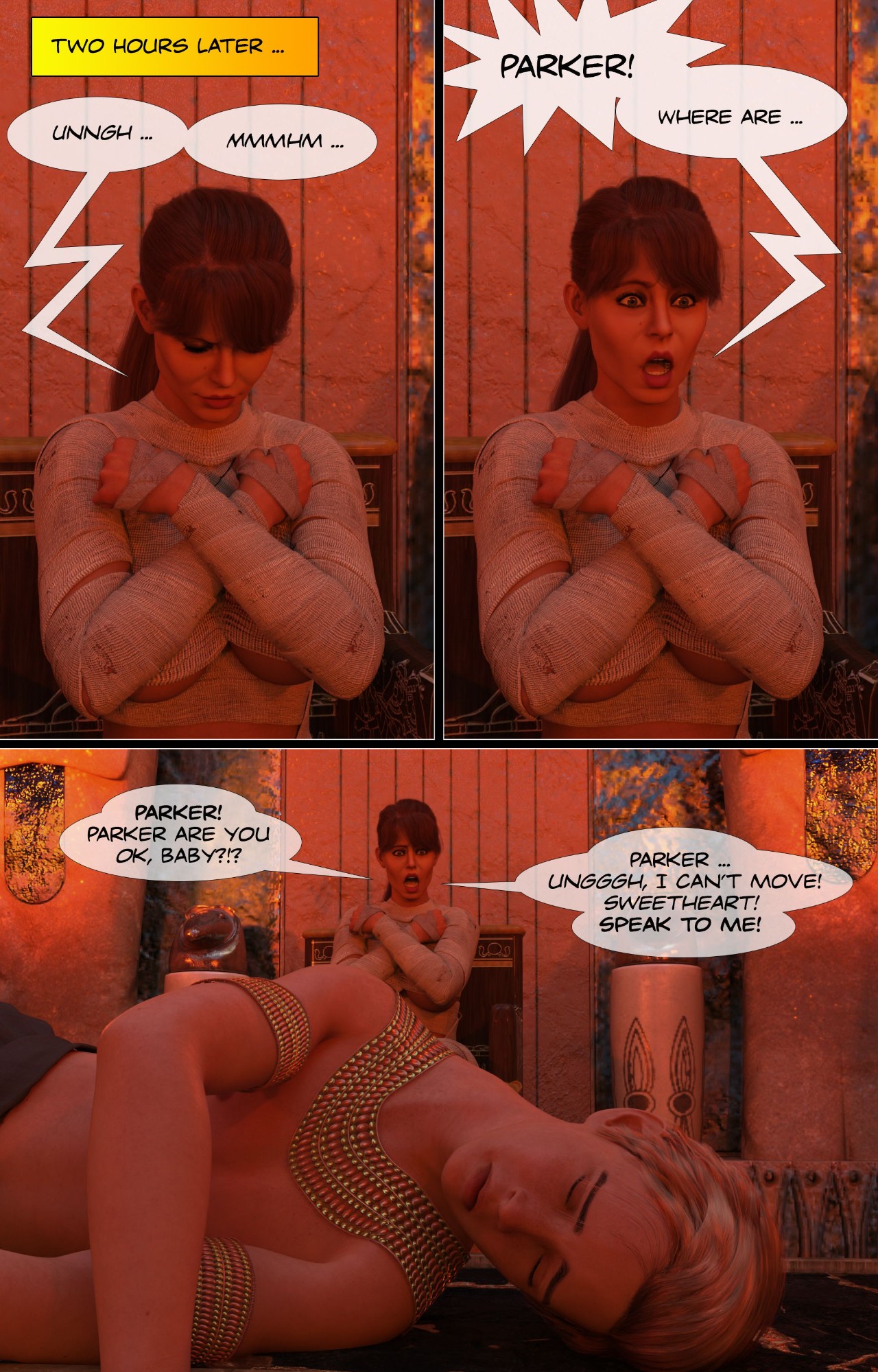 I Want My Mummy By Garak3D Porn Comic english 190