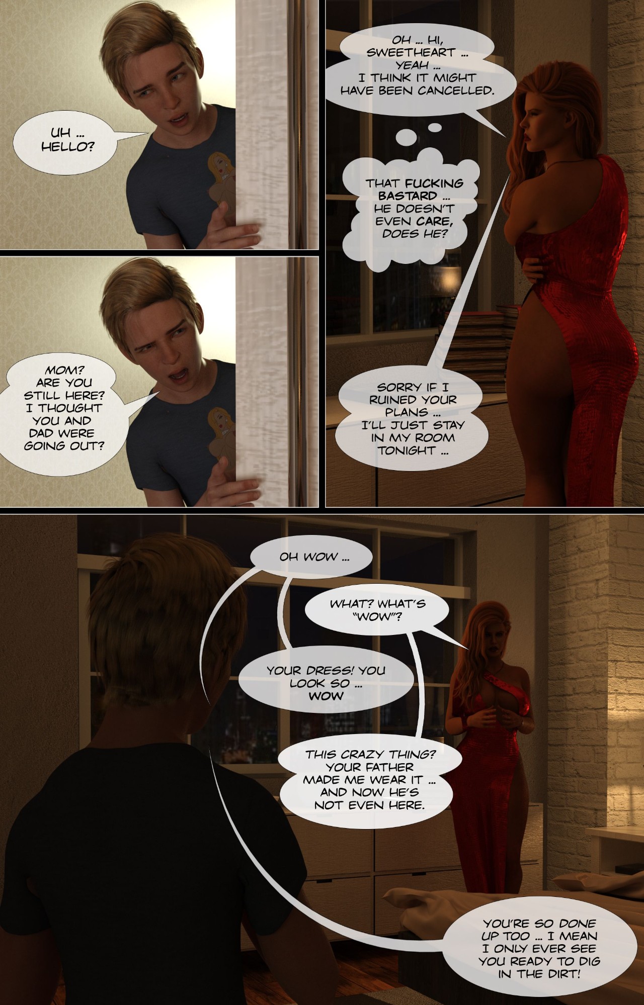 I Want My Mummy By Garak3D Porn Comic english 217