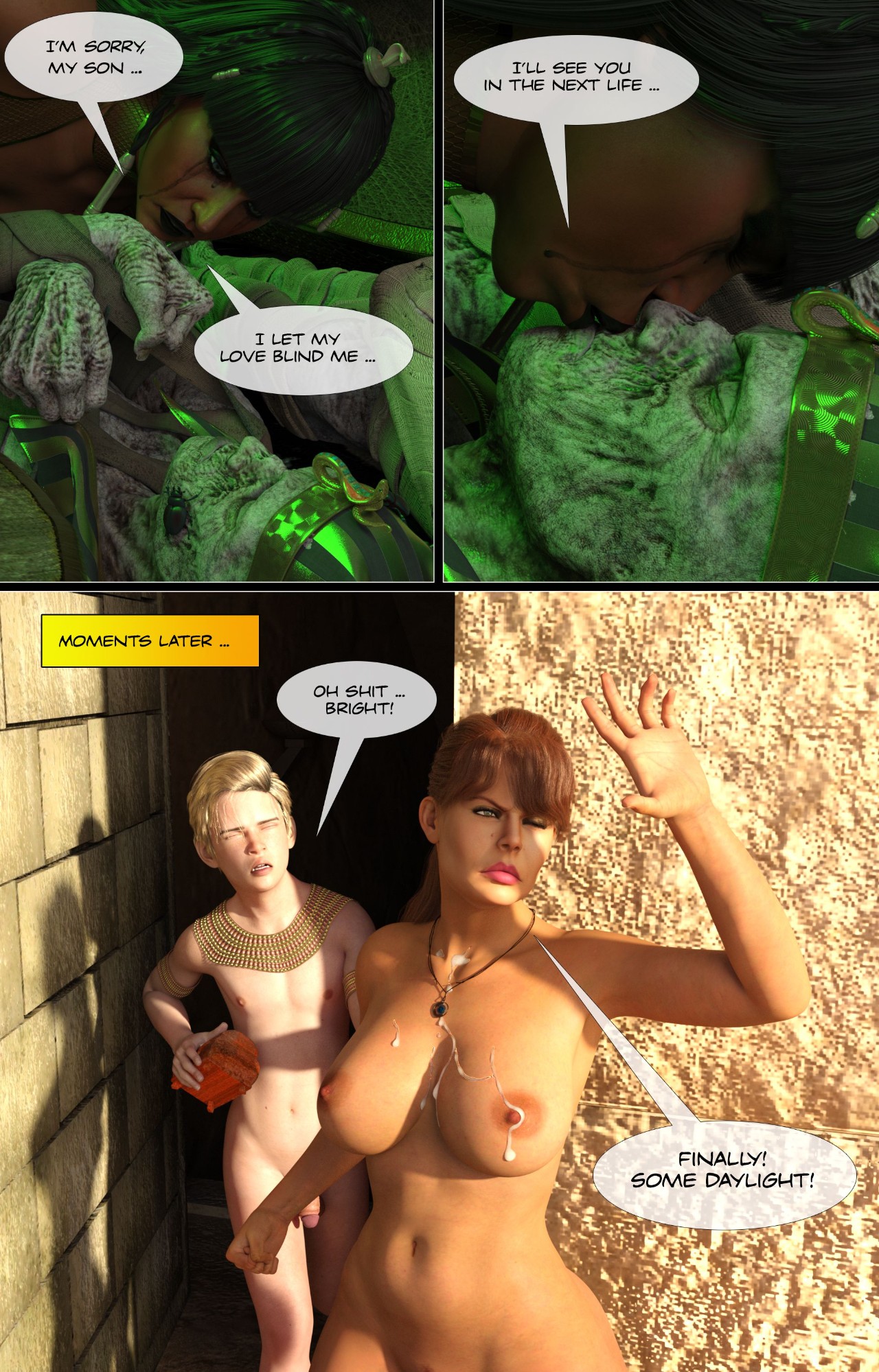 I Want My Mummy By Garak3D Porn Comic english 293