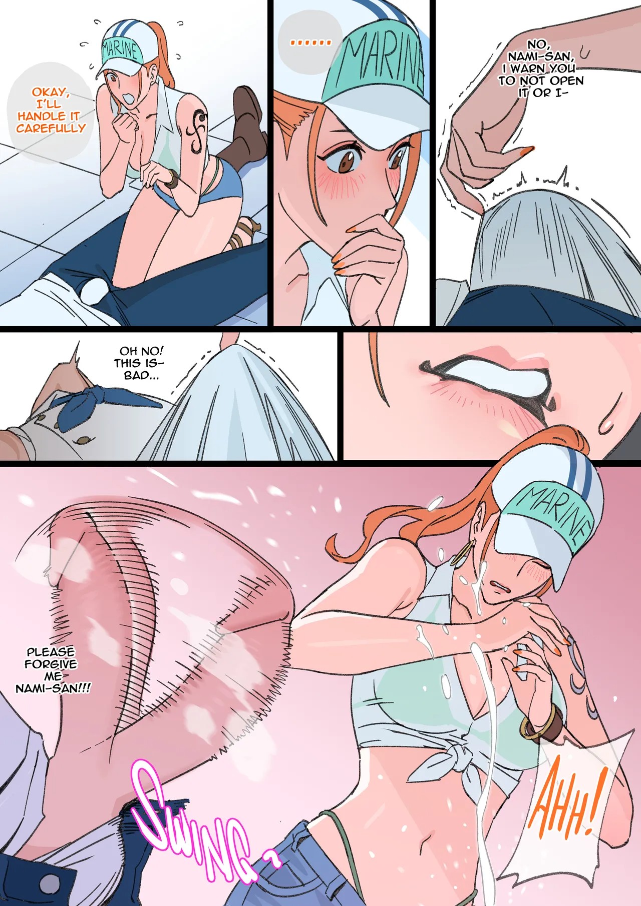 Janitor Nami By UUKKAA Porn Comic english 05