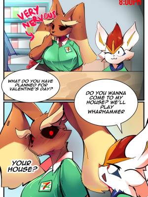 Lopunny vs Cinderace Porn Comic english 05