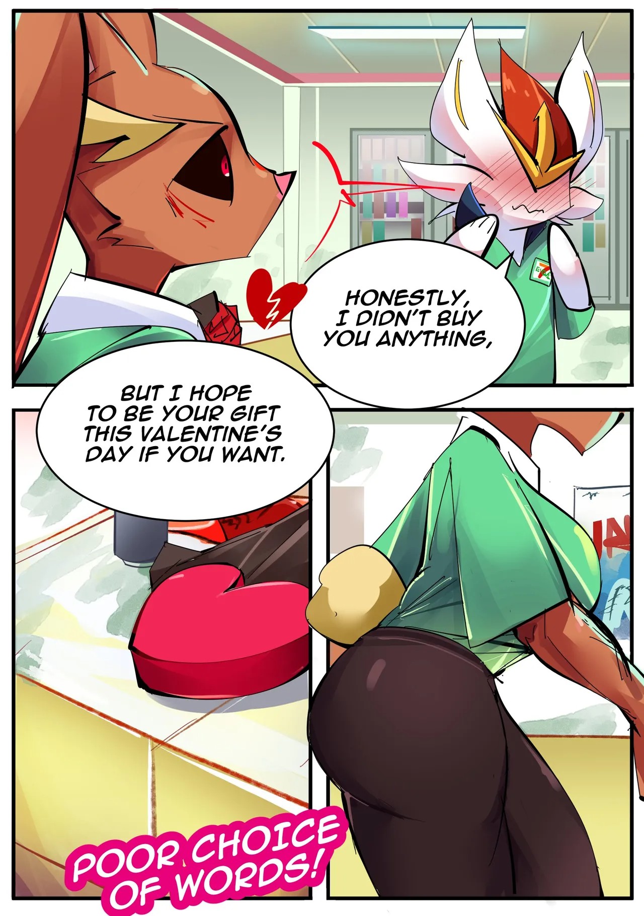 Lopunny vs Cinderace Porn Comic english 08