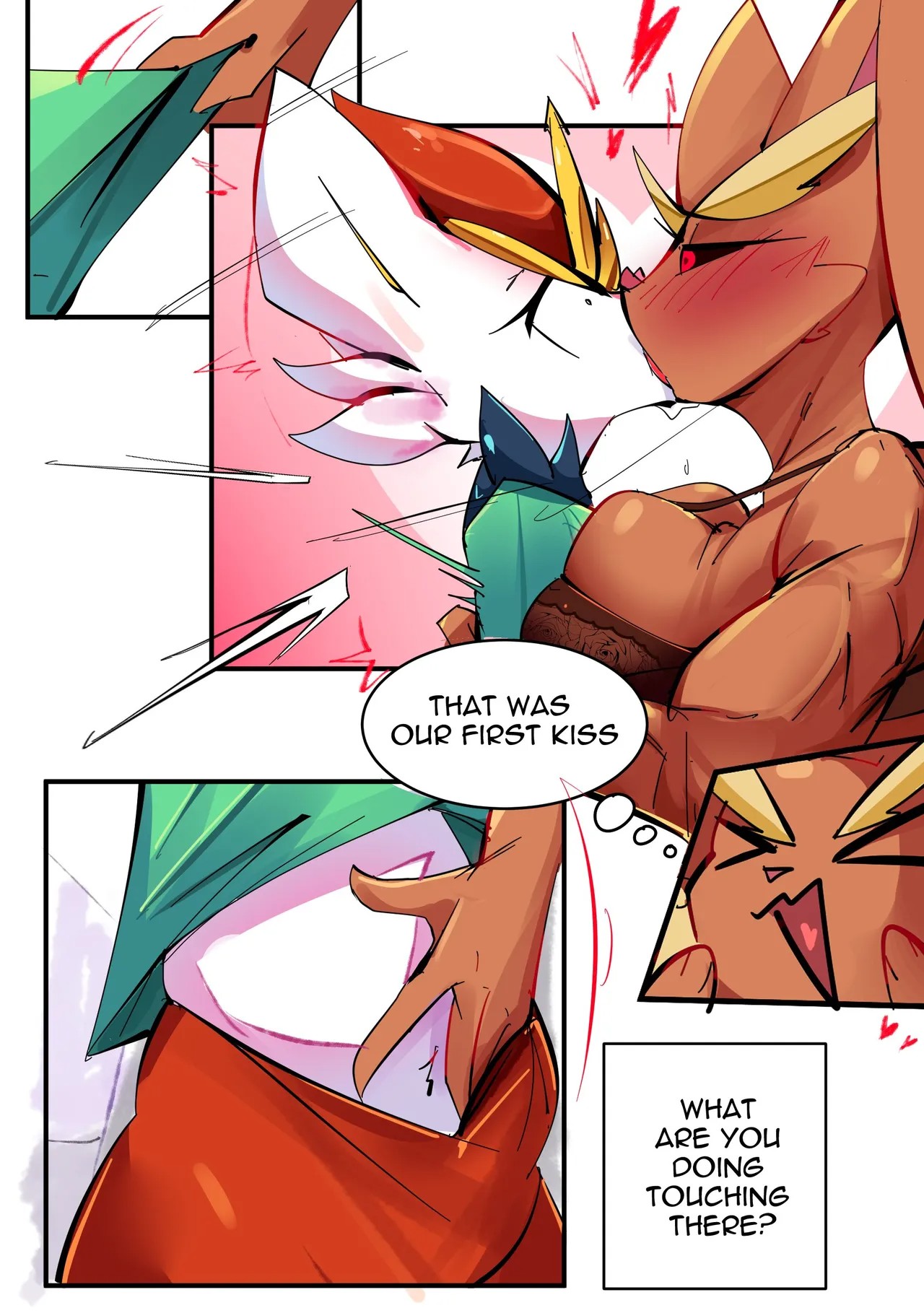 Lopunny vs Cinderace Porn Comic english 14