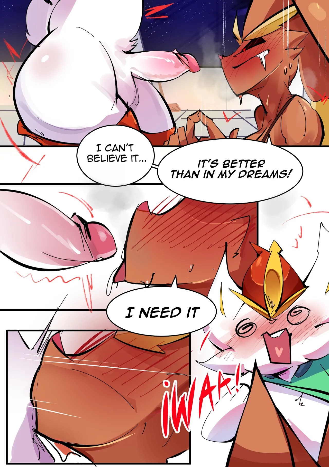 Lopunny vs Cinderace Porn Comic english 15