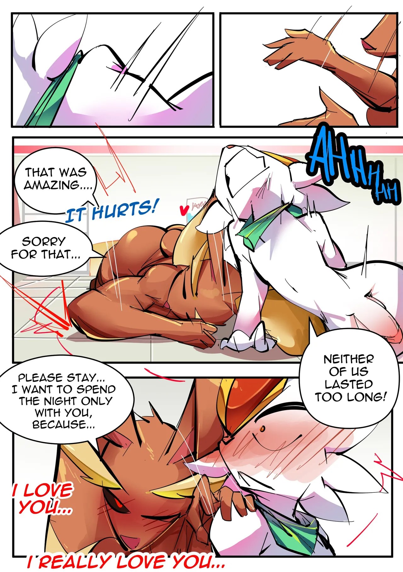 Lopunny vs Cinderace Porn Comic english 22