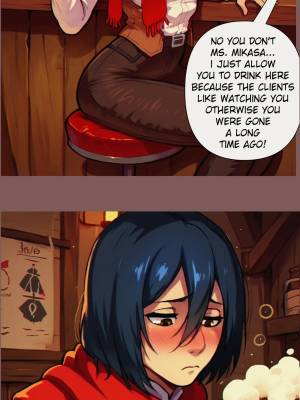 Mikasa Debauched Life Porn Comic english 02