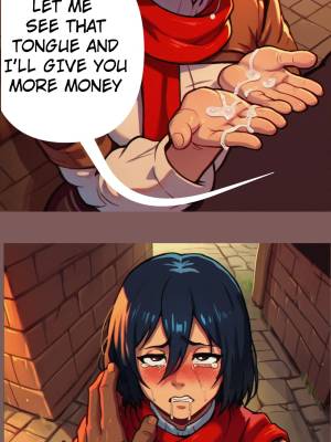 Mikasa Debauched Life Porn Comic english 13