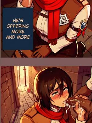 Mikasa Debauched Life Porn Comic english 14