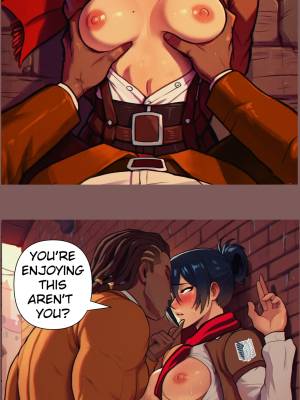 Mikasa Debauched Life Porn Comic english 16