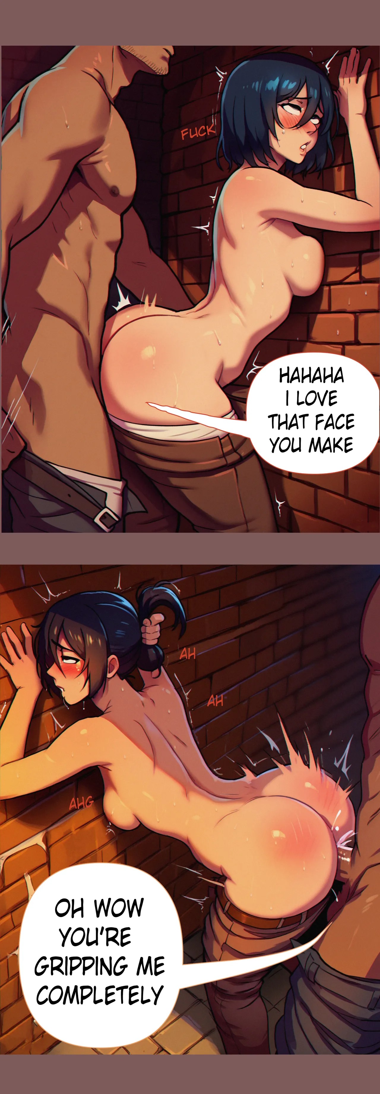 Mikasa Debauched Life Porn Comic english 19