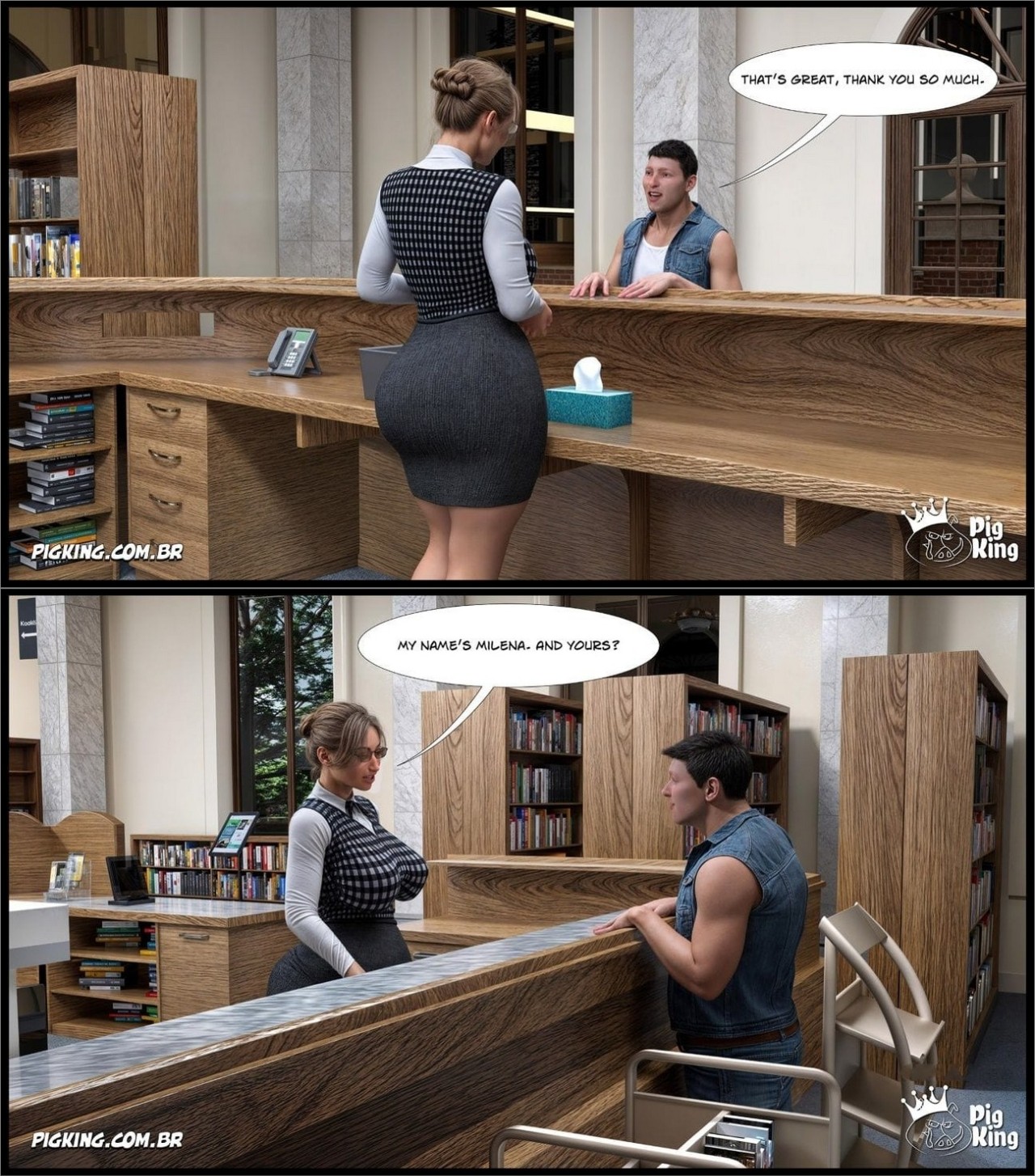 Milena By CrazyDad3D Porn Comic english 10