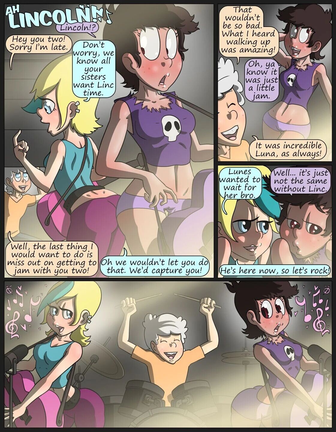 My Sister's Friends Porn Comic english 15