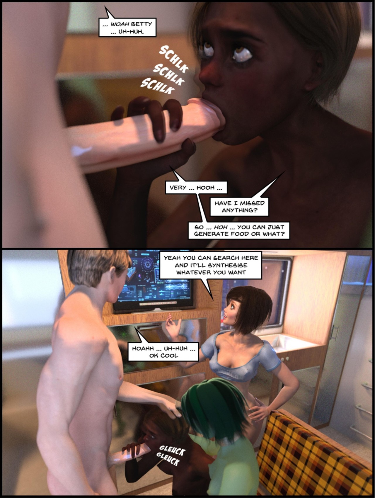 One Human Being Part 5 Porn Comic english 06