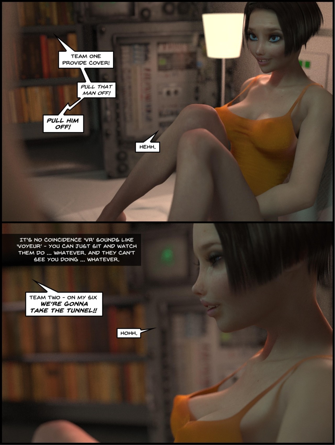 One Human Being Part 6 Porn Comic english 57