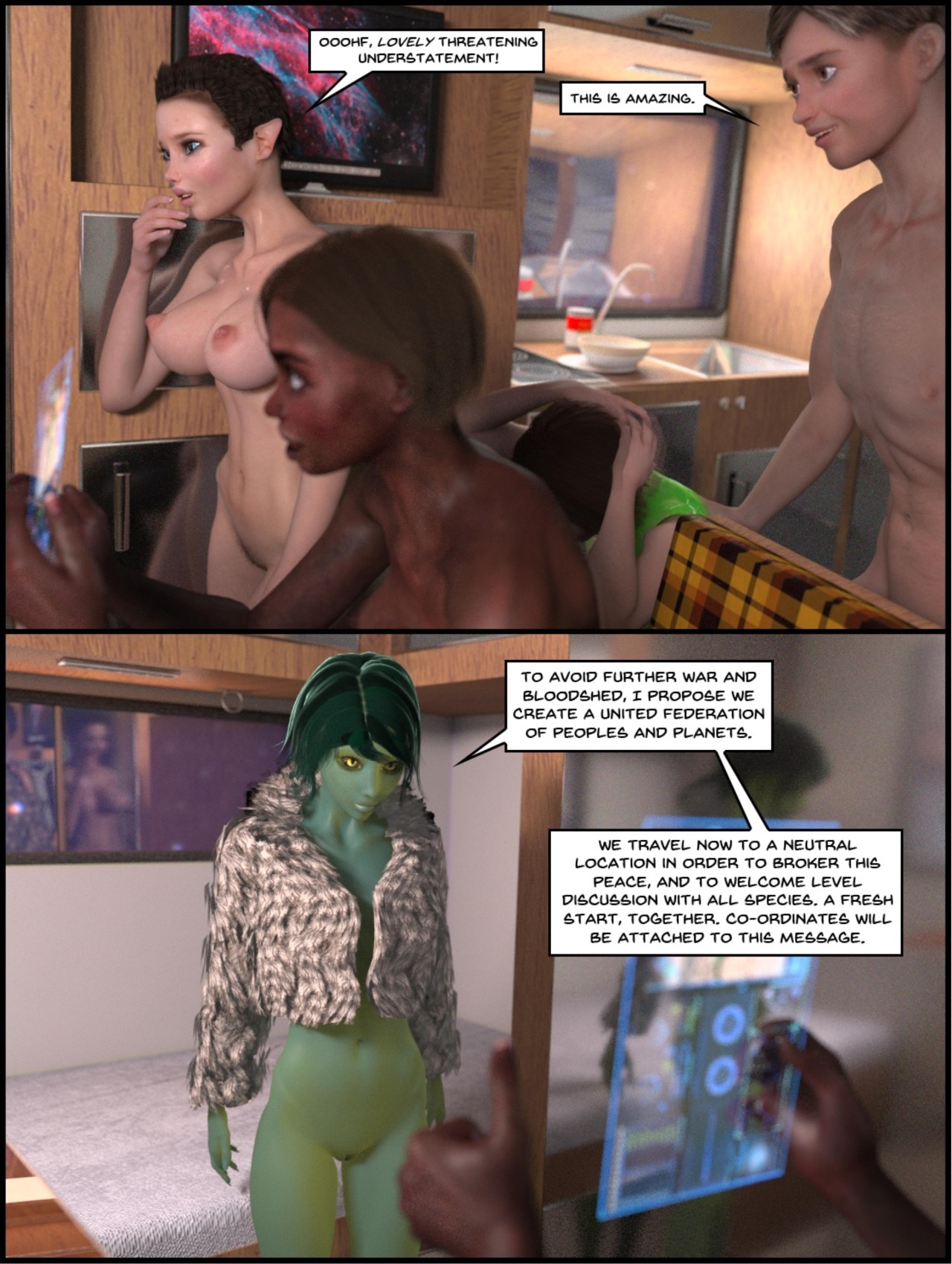 One Human Being Part 7 Porn Comic english 25