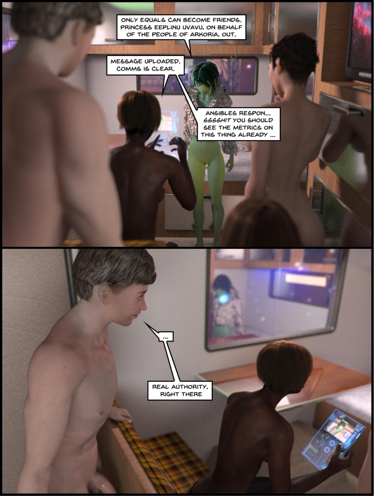 One Human Being Part 7 Porn Comic english 26