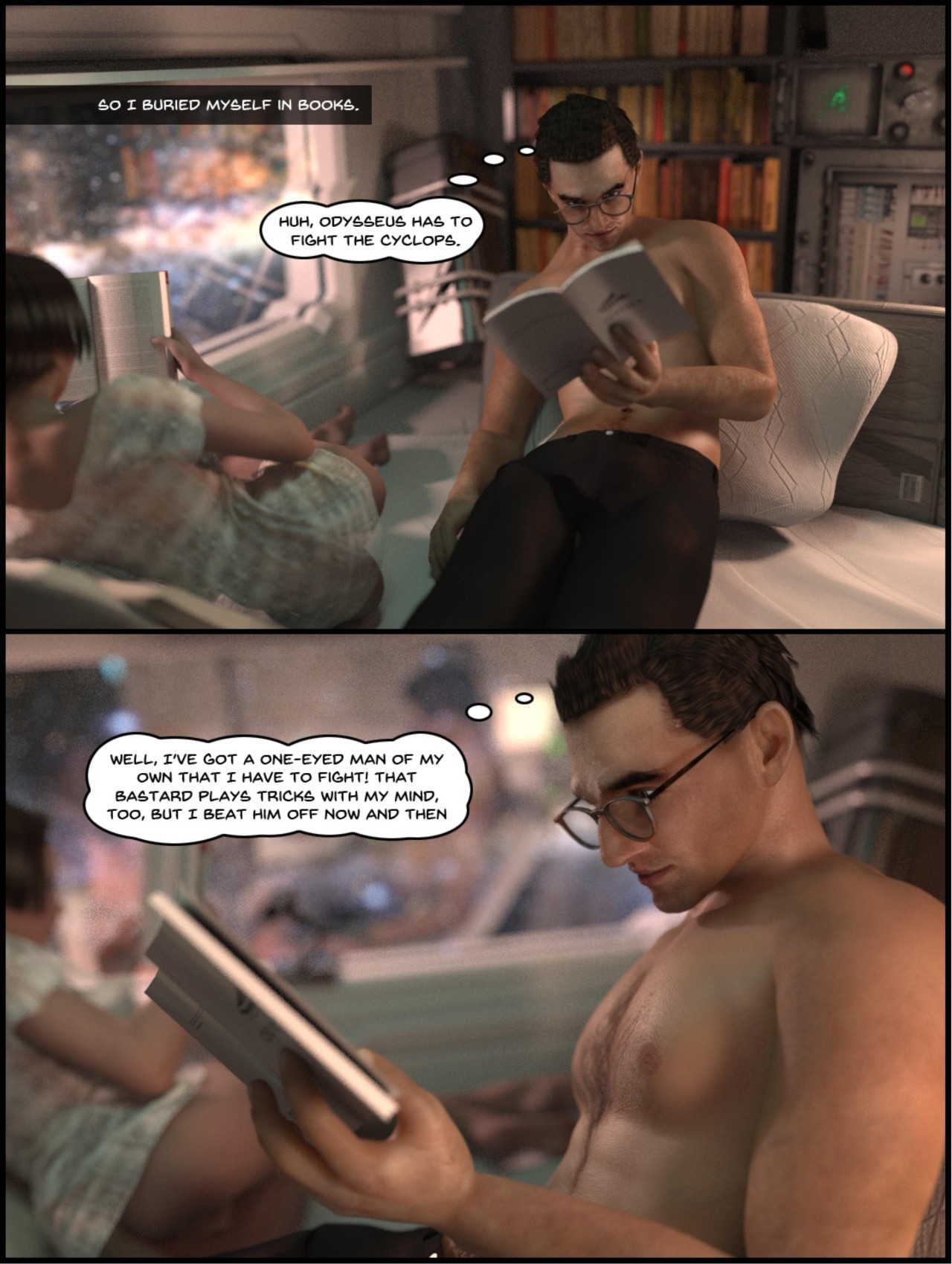 One Human Being Part 7 Porn Comic english 60