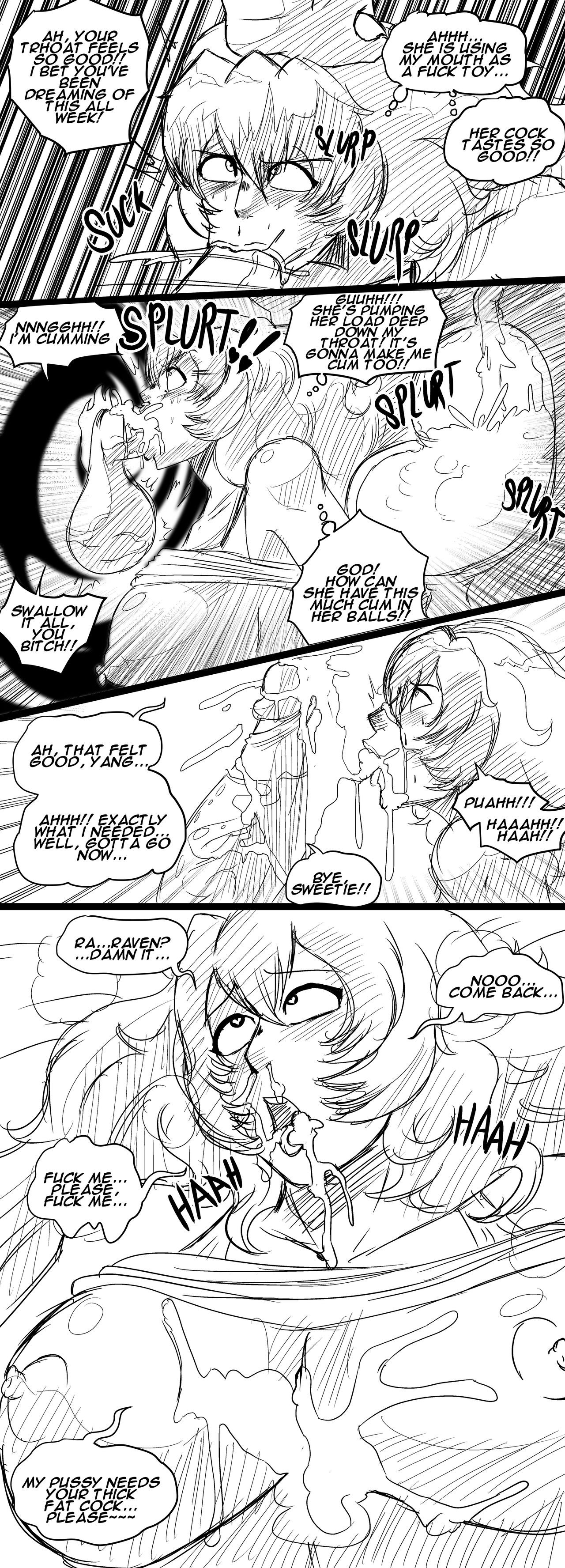 Raven's Naughty Dragon Porn Comic english 04