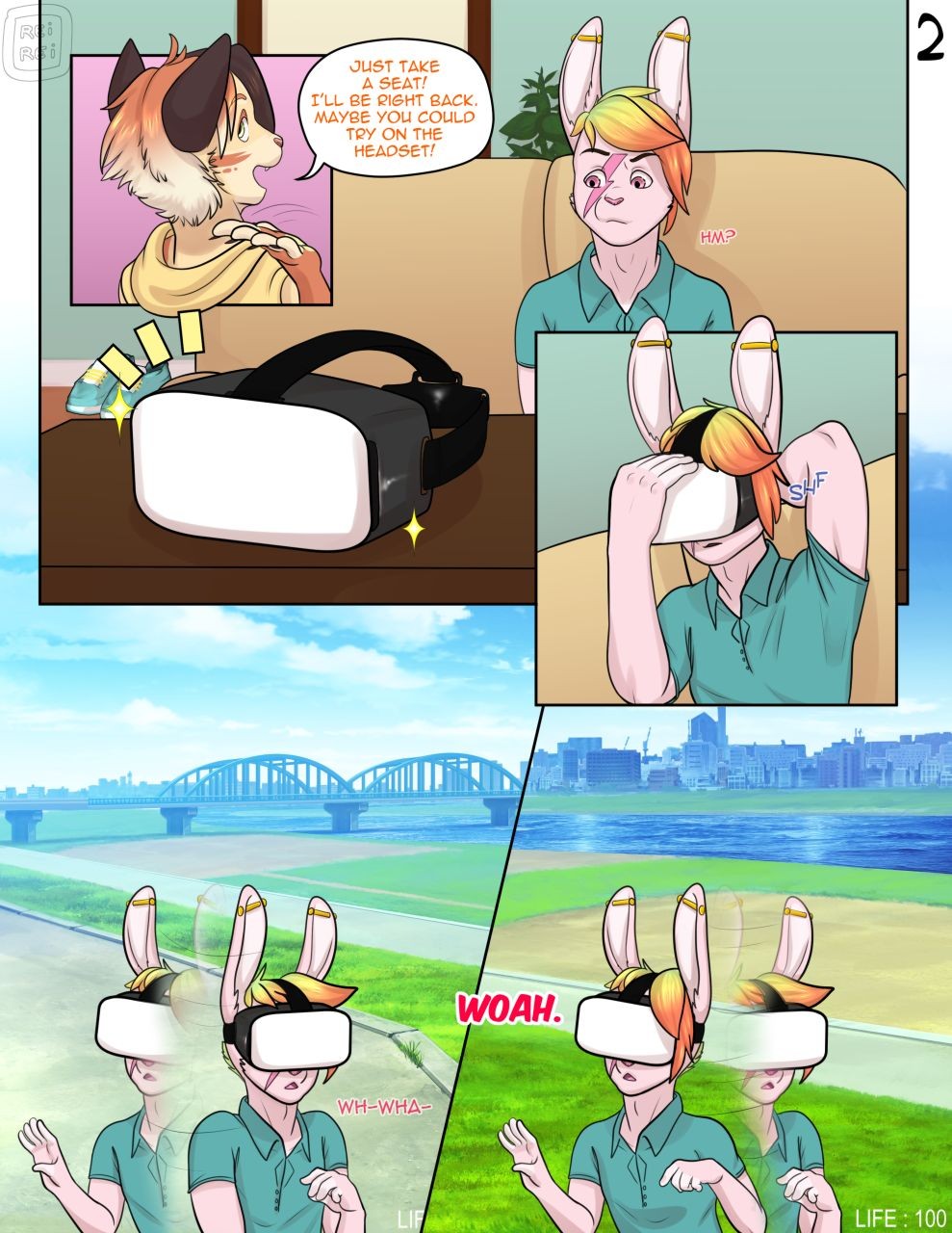 Ready Player Two Porn Comic english 02