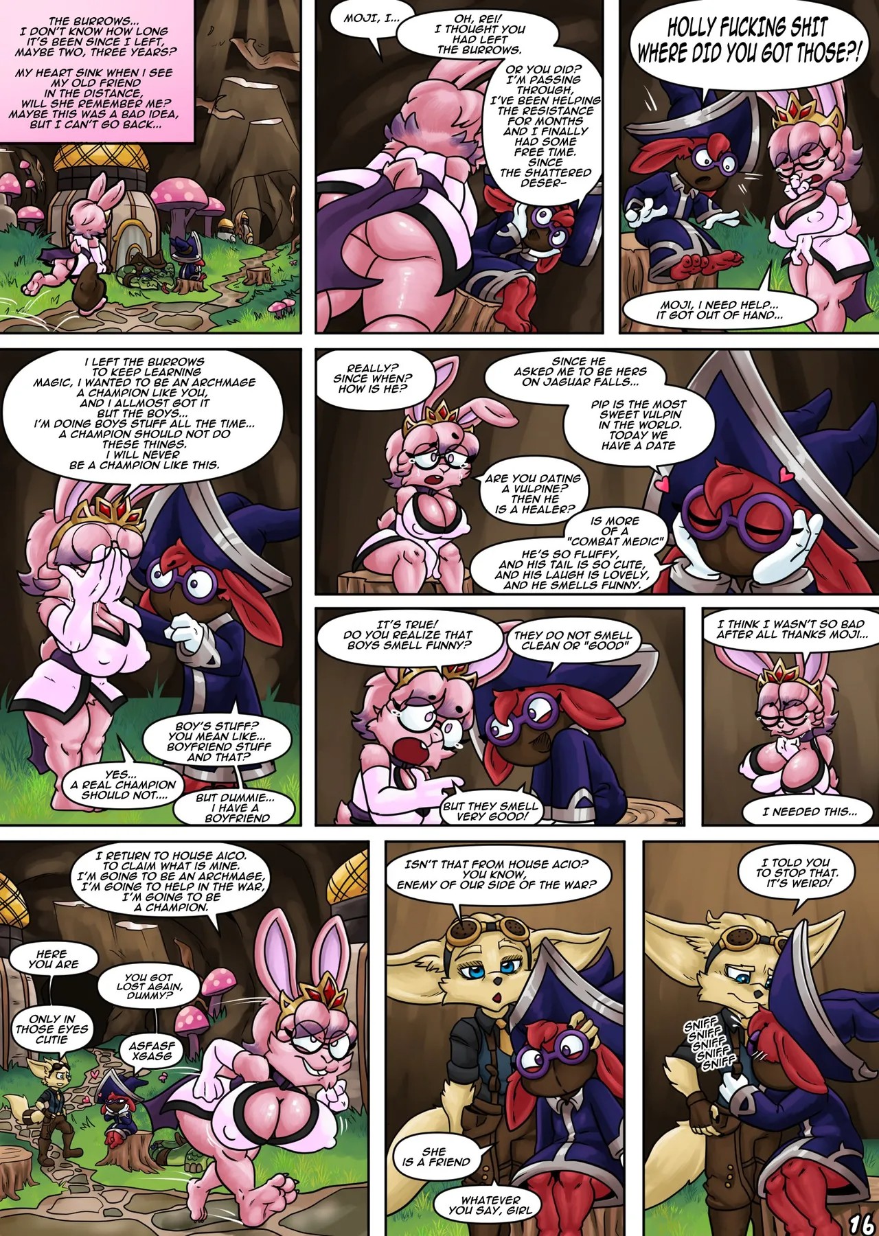 Reipori And The Aico Forces Porn Comic english 19