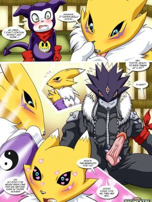 Renamon´s Firts Time Porn Comic english 06